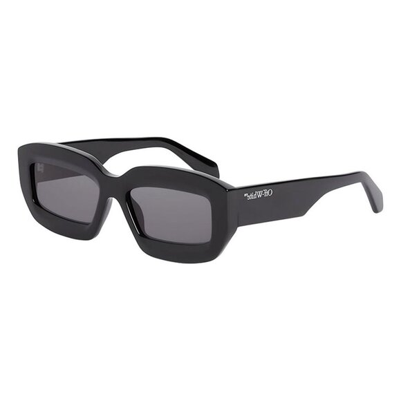 NEW OFF-WHITE SUNGLASSES OERI138 OFF-WHITE CHARLOTTE 1007 BLACK